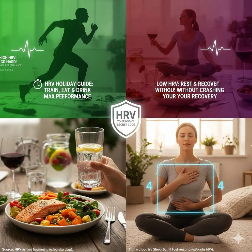 HRV Holiday Guide: Train, Eat & Drink Without Crashing Recovery